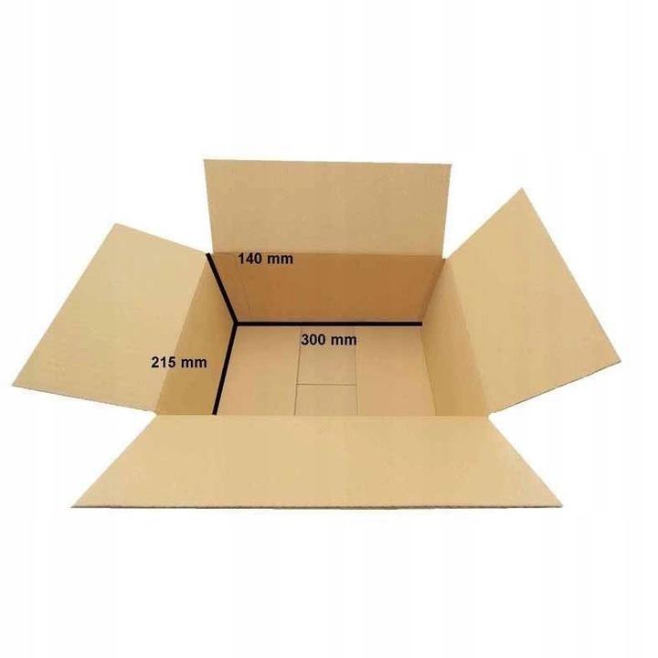 Cardboard 300x215x140 KK 30 x25 pieces