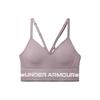 Seamless Long Letter Print Low Intensity Sports Bra Women Underwear Fast-Pink 1357719-667