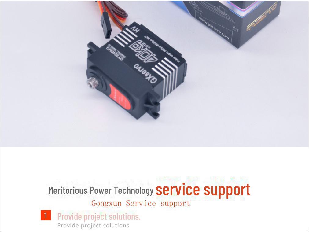 GX Merit 40KG High Torque Metal Gear Digital Servo для 1:8/1:10 восхождений и монстр-траков