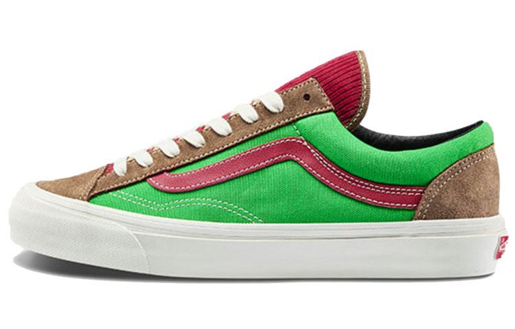 Стиль 36 Og Vans Lx 'Красный Зеленый' VN0A4BVETPF