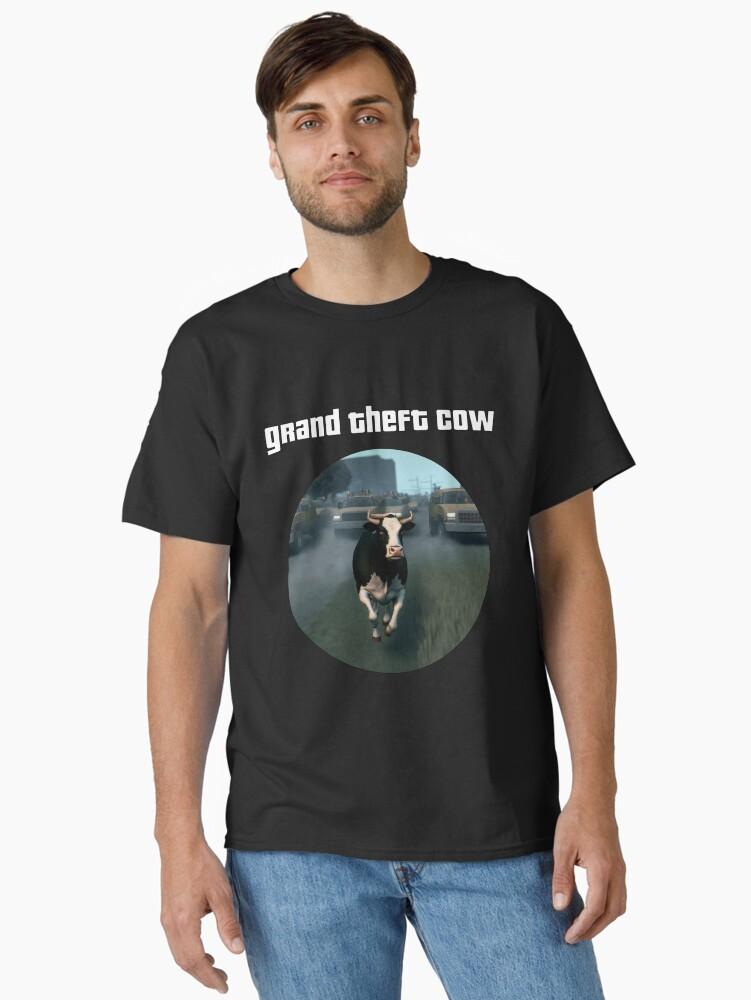 Grand Theft Auto Grand Theft Cow Classic T-Shirt