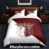 Braga FC Design Bed Bedding Set 1 Duvet Cover + 2 Pillowcases Soft Breathable Household Bed Linens