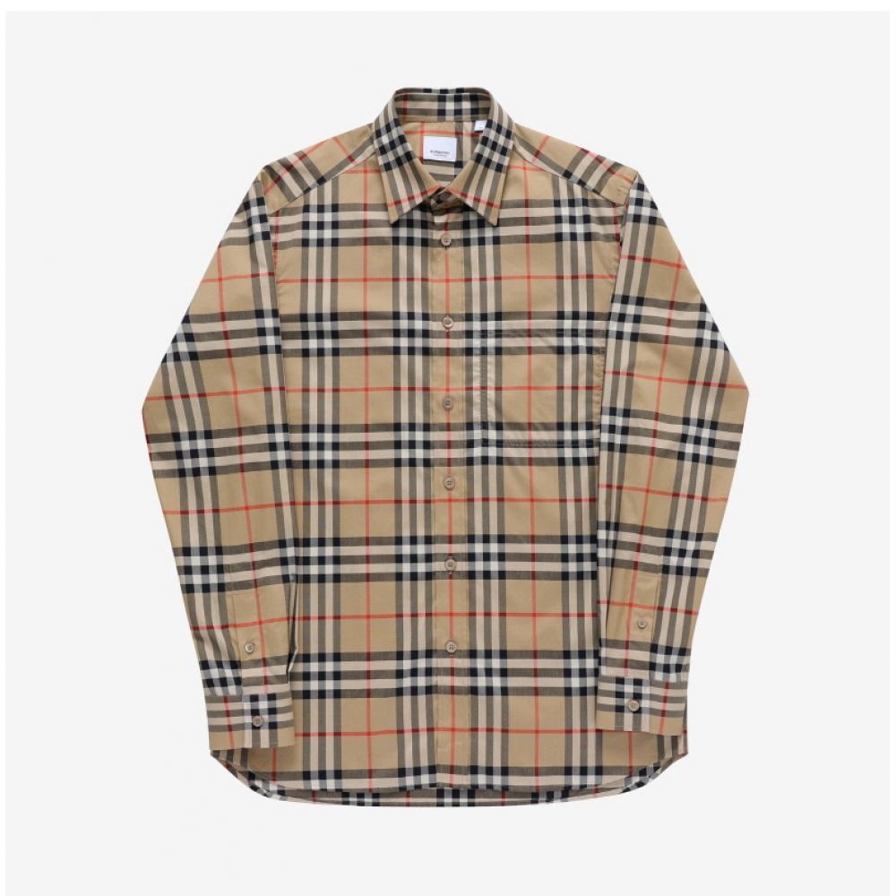 Burberry Мужская рубашка в винтажную клетку 8070577 A7028