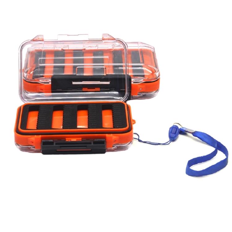 Пластиковые органайзеры для коробок для рыболовных мушек, кейс для хранения, коробка для приманок, крючков