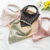 Chiffon Printing Flower Bandana Hair Scarf Headband for Women Vintage Long Ribbon Scrunchie Beach Bandanas Hair Accessories