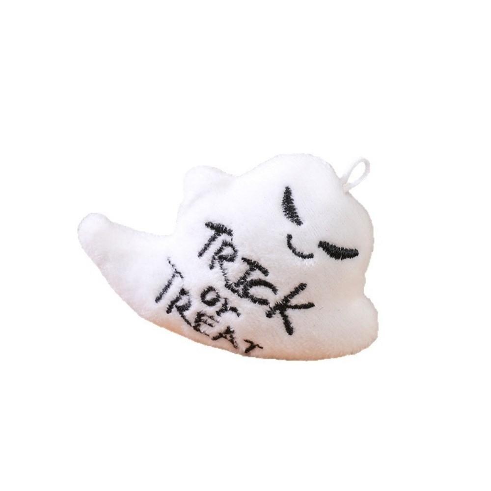 Funny Cartoon Plush Pendant Pumpkin Head Bag Charm Furry Bag Pendant Halloween Party