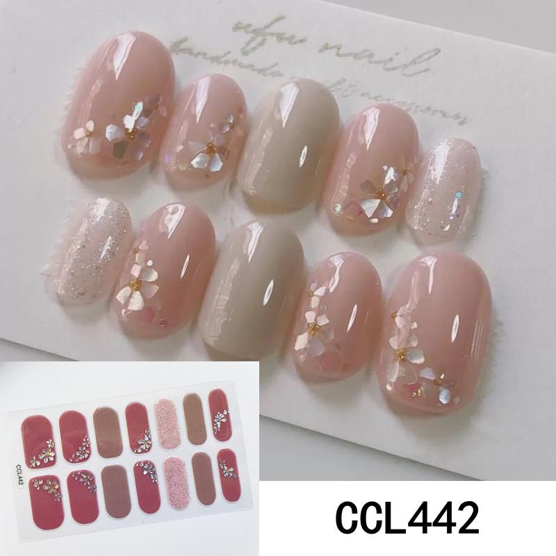 3D полоски для ногтей, художественные наклейки, полноразмерные обертывания для ногтей, польский маникюр, самоклеющийся декор, украшение