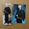 Б/у акриловая подставка Годжо Сатору к 5-летию Jujutsu Kaisen из SHIBUYA TSUTAYA + бонусный бромоид