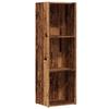 VidaXL Bibliothèque vieux bois 36x30x114 cm bois d'ingénierie, bibliothèque, armoire de rangement, support de rangement, 855774