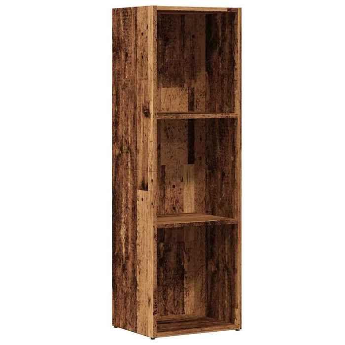 VidaXL Bibliothèque vieux bois 36x30x114 cm bois d'ingénierie, bibliothèque, armoire de rangement, support de rangement, 855774