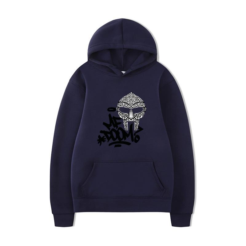 ME DOOM Мужская осенне-зимняя новая толстовка с принтом, брендовая худи, одежда, винтажная мода, пуловеры с длинным рукавом