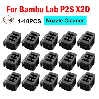 P2s Nozzle Wiper X2D P2s Bambu Lab Accessories Durable Bambulab P2s Nozzle Brush Silicone Cleaning Pad Convenient & Efficient
