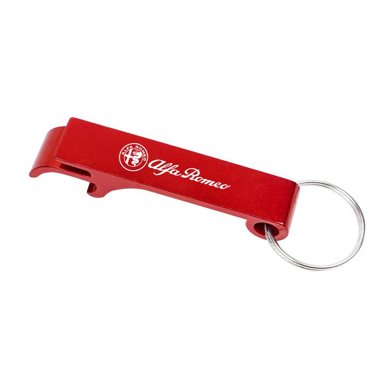 Car Logo Keyring Personalized Beer Bottle Opener Keychain Engraved Gift Keepsake Key Ring For Alfa Romeo 4C 159 166 156 147 GT