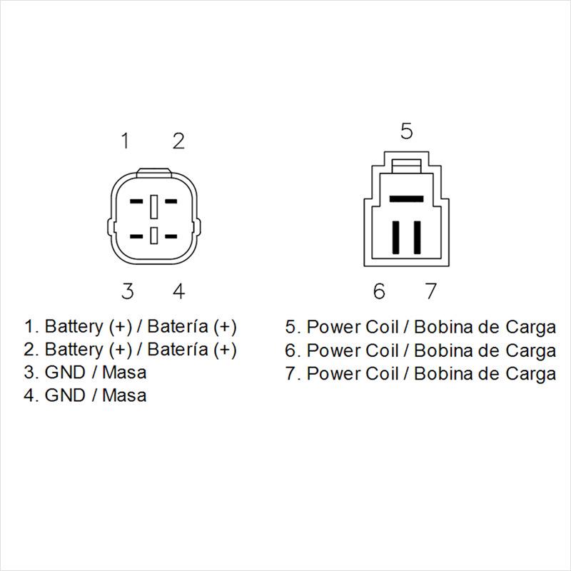 Mosfet Regulator Rectifier for Suzuki GSXR 750 (2001C.3)