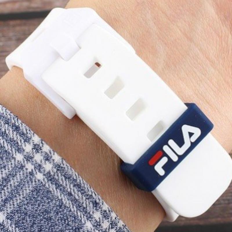 Fila Часы унисекс с силиконовым ремешком высокого класса 38 315 003whrd