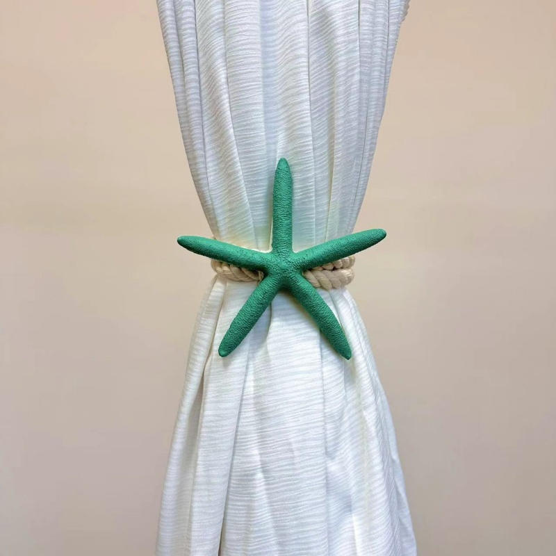 Высококачественные подхваты для штор в виде морских звезд, веревка для подвязывания штор, держатели для штор, подвязки, декор комнаты, скандинавские украшения для спальни, подхваты для штор