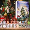 Advent Calendar Contains 24 Gifts, Christmas Cute Figures Doll Advent Calendar, Christmas Countdown Calendar
