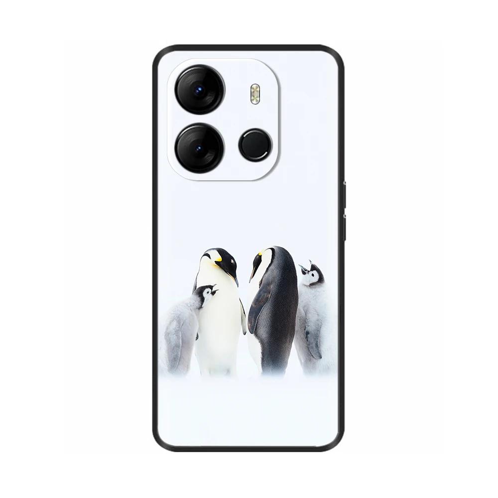 Для чехла Spark Go 2023 Мягкий черный силиконовый бампер-крышка Для Tecno Spark Go 2023 BF7n Чехол Capa Защитный чехол для мобильного телефона Etui