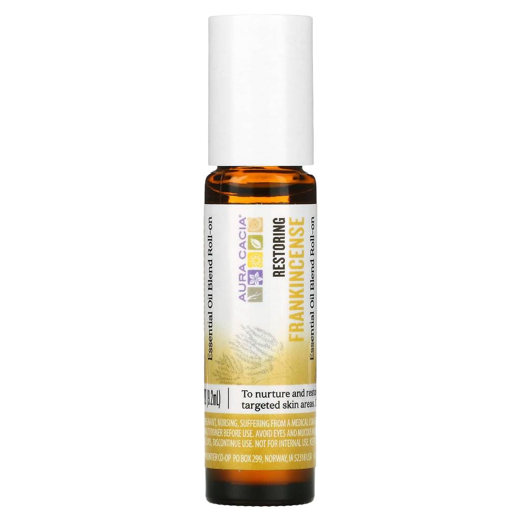 Essential Oil Blend, Revitalizing Roll On, Frankincense, 9.2 Ml (0.31 Fl Oz)
