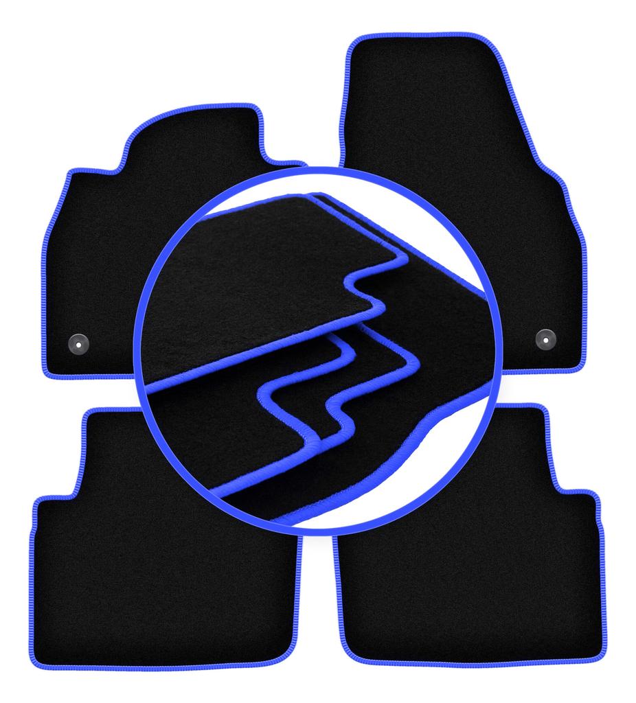 CARLUX-BLUE car mats for: Skoda Kamiq crossover (2019-)