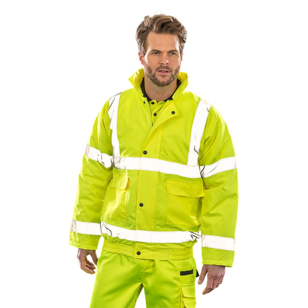 SAFE-GUARD by Result Mens Core Hi-Vis Winter Blouson Jacket