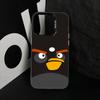 Funny Cartoon A-Angry B-Birds Phone Case For iPhone 17,16,15,14,13,12,11 Plus,Pro Max,XS,Colorful Silver Phone case Funda Cover