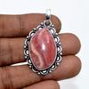 Rhodochrosite Pendant Natural Gemstone 925 Sterling Silver Handmade Pendant Gift For Her