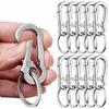 2/5Pcs Gourd Buckle Keychains Climbing Hook Car Strong Carabiner Shape Keychain Accessories Key Chain Ring