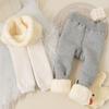 Baby Leggings Newborn Girls Thicken Warm Pants Soild Color Cotton Pants Kids Children Leggings Winter  Baby Clothing Infant