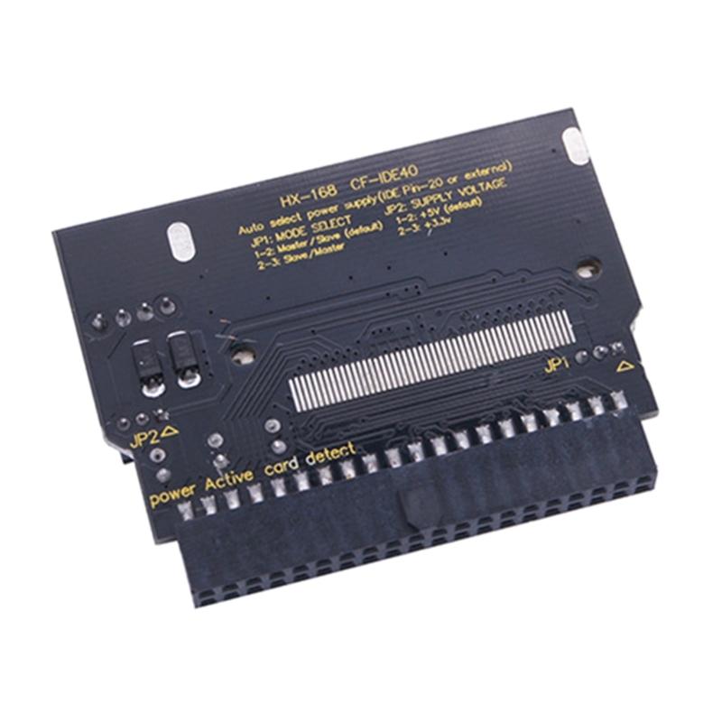 Flash Compact Flash Card to Female 40 Pin IDE Hard Drive Bootable Adapter Converters Module Flash Card Reader Module for Computer