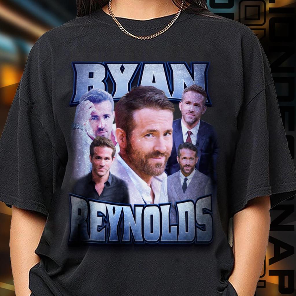 Limited Edition Ryan Reynolds T-shirt, Exclusive Fan Merch for Women and Men, Valentine’s Day Gift