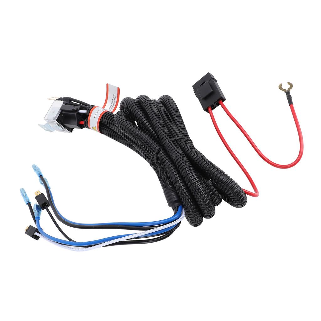 Horn Wiring Harness Relay Kit 80A 4 Pin Spst Normally Open Speaker Wiring Harness Relay Kit for Car Truck SUV RV ATV