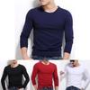 New Men's Long Sleeve Fashion Slim Fit Solid Color Sport Bottoming T-shirts Premium Quality And Superior Comfort