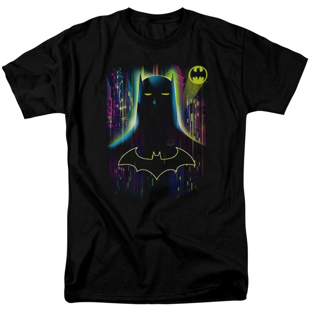 DC Comics Batman Knight Lights Adult T-Shirt