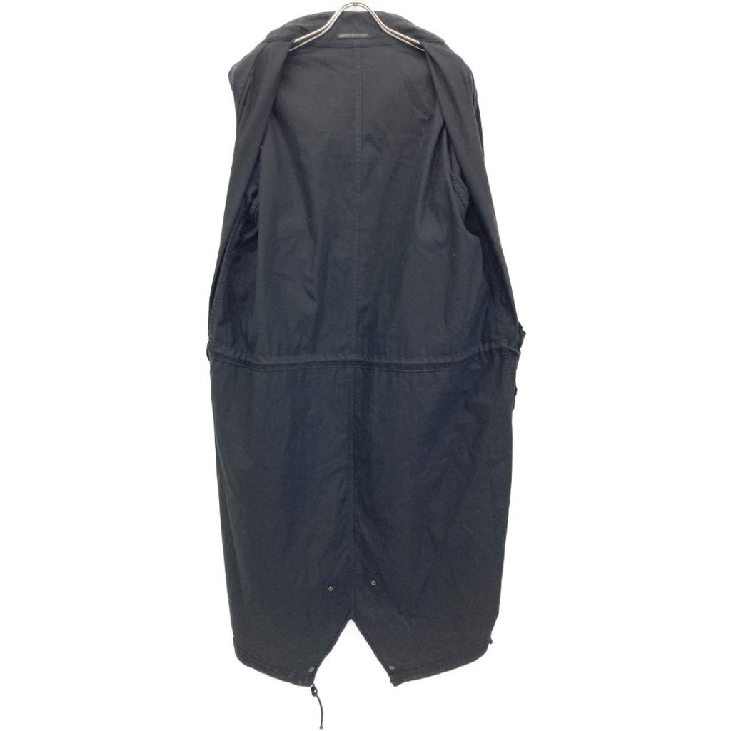 Yohji Yamamoto POUR HOMME 22Stainless Steel HG-C12-056 Black Moss Coat coat 2 blackUsed