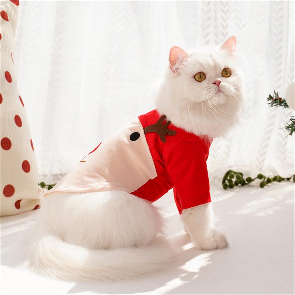 Зимний собачий пуловер, свитер, пижама для щенка, теплая толстовка для питомца, одежда, рождественский наряд для маленьких, средних, больших собак