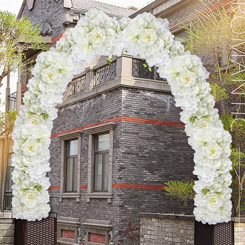 50x20 см настенное свадебное украшение настенная панель искусственный цветок шелковая гортензия 3D фон