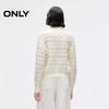 ONLY Women's Relaxed Drop-Shoulder Cutout Knit Sweater
