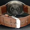 VINTAGE HMT KOHINOOR HAND-WINDING INDIAN MENS BROWN COLOR DIAL WATCH A440997-4 HT-a440997