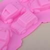 1Pc Cartoon Car Shape Silicone Mold Diy Chocolate Muffin Ice Baking Pan Soap Pastry Bakeware Cake Decoration Baking Mold