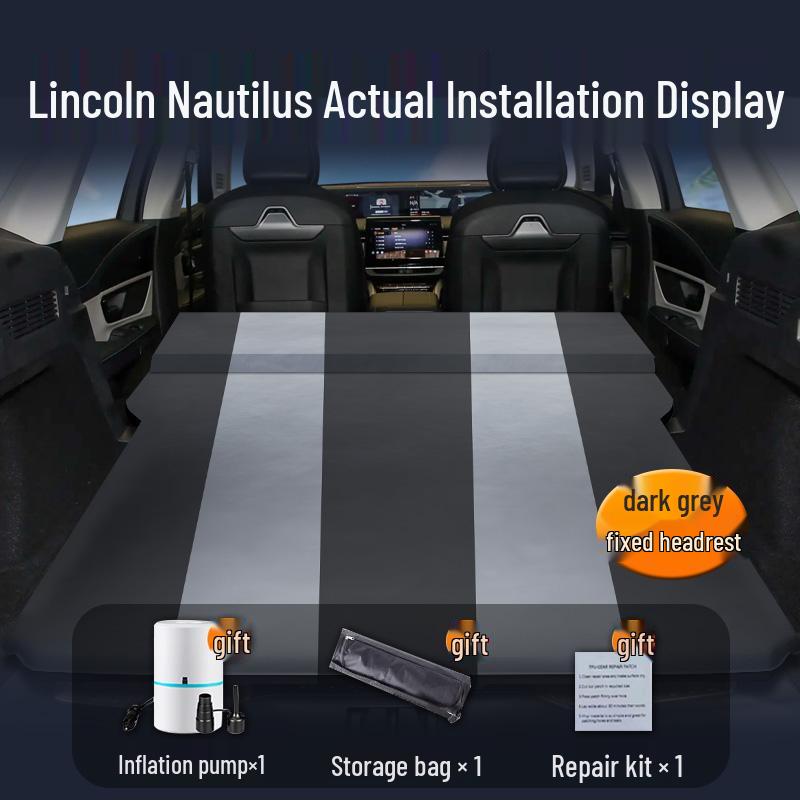 Надувной матрас для Lincoln Nautilus 2025 года - Автомобильный спальный коврик для заднего сиденья или багажника