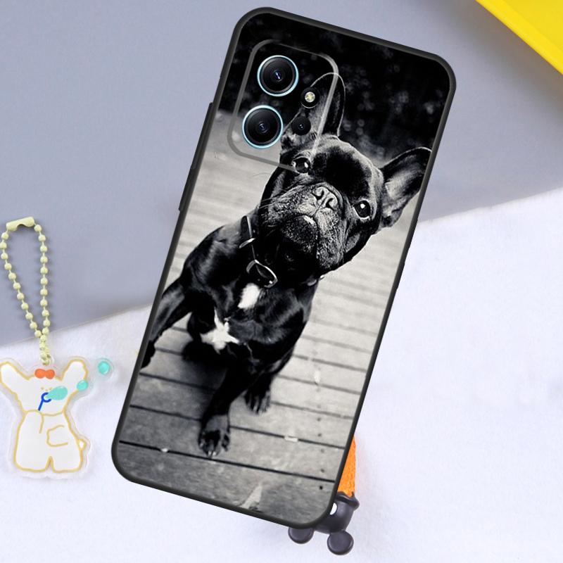 Забавный чехол с французским бульдогом для Xiaomi Redmi Note 14 13 9 10 11 12 15 Pro Plus Чехол для Redmi 15 C 13C 12C 10C 14C
