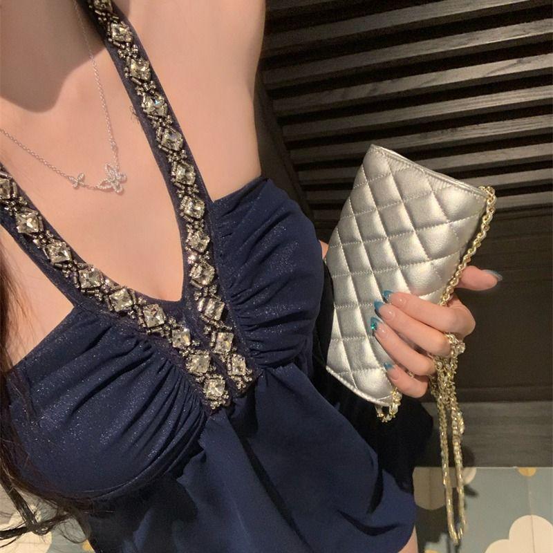 Платье знаменитости в стиле легкой роскоши с зрелым и высококлассным облегающим силуэтом, открытой спиной, без бретелей, без рукавов, с А-силуэтной юбкой