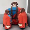Большая плюшевая подушка-игрушка Сунь Цэ из мягкого короткого плюша с индивидуальным дизайном для поклонников аниме
