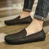 Soft-Soled Male Business Footwear Breathable Men's Loafers Moccasins Slip On Driving Shoes Hot Sale Leather Mens Casual Shoes
