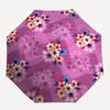 1pc Floral Pattern Design Umbrella with Plastic Handle,Suitable for All Seasons Umbrellaptys26054