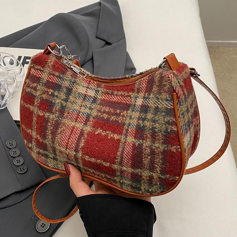 Модные сумки для женщин Новая модная универсальная ретро сумка кроссбоди для женщин Ins Универсальная сумка кроссбоди на одно плечо