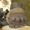 1 пара тактических перчаток с полными пальцами, дышащие, противоскользящие, с сенсорным экраном, для активного отдыха, кемпинга, страйкбола, мотоцикла, альпинизма, велоспорта, охоты, мужские перчатки.