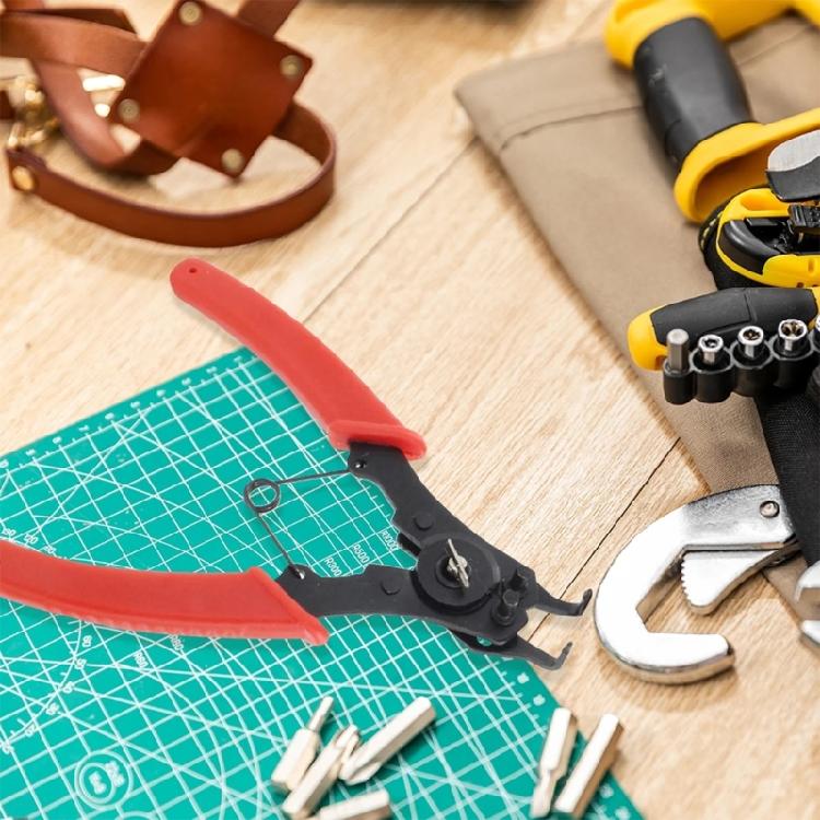 Плоскогубцы 4 в 1 для стопорных колец внутренние внешние плоскогубцы для стопорных колец прямые плоскогубцы для стопорных колец для снятия стопорных колец