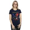 DC Comics Womens/Ladies Wonder Woman 80th Anniversary Believe In Wonder Pose Cotton T-Shirt